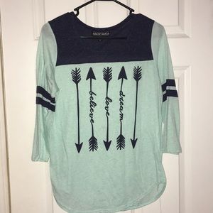 believe love dream arrow soft tee Juniors Large